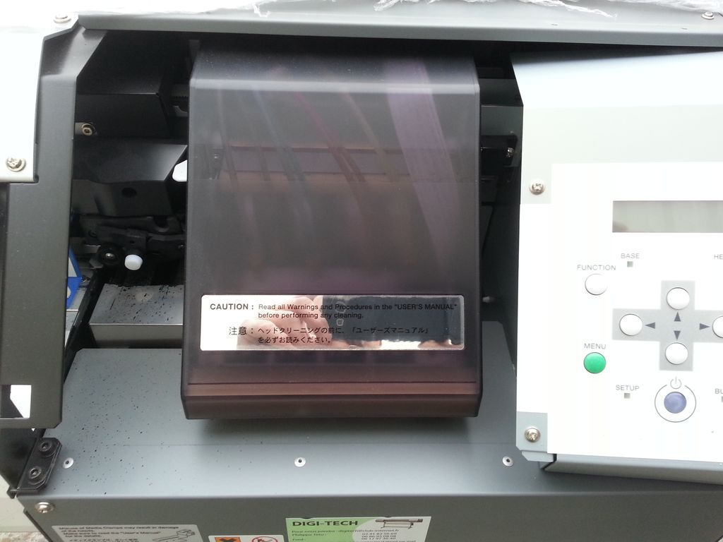 ROLAND VP540i VersaCAMM 54" ECOSOLVENT INKJET PRINTER/CUTTER eBay